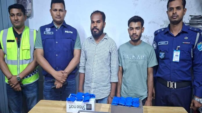 মানিকগঞ্জে ৬ হাজার পিস ইয়াবাসহ ২ মাদক কারবারি গ্রেপ্তার