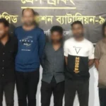 সিলেটে র‍্যাবের চিরুনি অভিযান: এক রাতে ১৬ ছিনতাইকারী গ্রেফতার