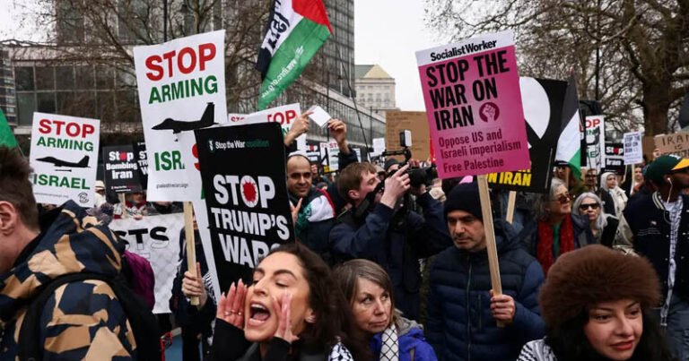 মধ্যপ্রাচ্য সংঘাতের জেরে লন্ডনে উত্তেজনা: জননিরাপত্তার স্বার্থে মিছিল নিষিদ্ধ করল ব্রিটেন