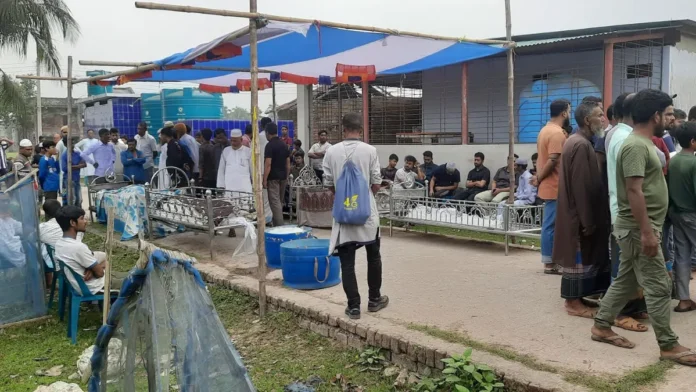 বউ বরণ নয়, ৯ মরদেহ দাফনের অপেক্ষায় স্বজনেরা