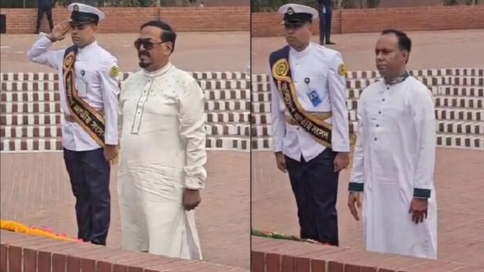 জাতীয় স্মৃতিসৌধে বীর শহিদদের প্রতি স্পিকার ও ডেপুটি স্পিকারের শ্রদ্ধা