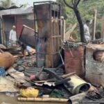 রূপগঞ্জে ভয়াবহ অগ্নিকাণ্ডে ৪ দোকান পুড়ে ছাই