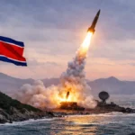 পর পর ১০টি ব্যালিস্টিক ক্ষেপণাস্ত্র ছুড়ল উত্তর কোরিয়া