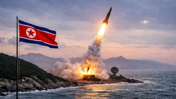 পর পর ১০টি ব্যালিস্টিক ক্ষেপণাস্ত্র ছুড়ল উত্তর কোরিয়া