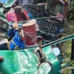 নকলায় বাসের চাপায় শিশুর মৃত্যু, আহত ৪