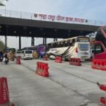 পদ্মা সেতু দিয়ে নির্বিঘ্নে বাড়ি ফিরছে মানুষ, নেই যানজট