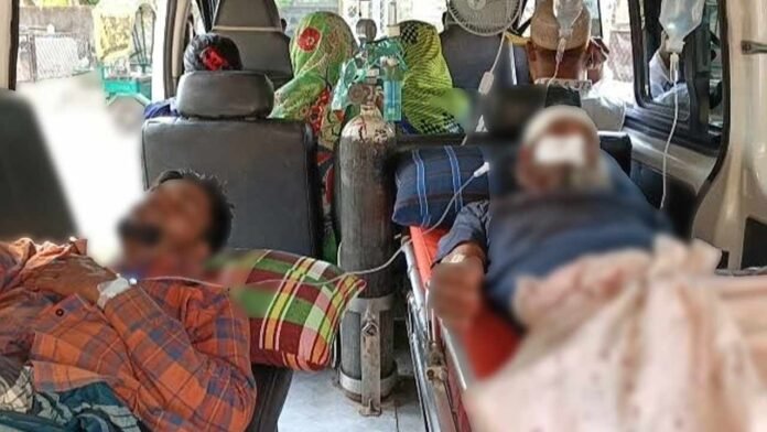 মাদারীপুরে জমি নিয়ে বিরোধে দুই পক্ষের সংঘর্ষ, আহত ৬