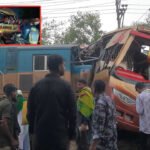 কুমিল্লায় বাস-ট্রেন ভয়াবহ সংঘর্ষে নিহত ১২
