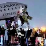 নিউ ইয়র্কের রানওয়েতে আছড়ে পড়লো যাত্রীবাহী উড়োজাহাজ