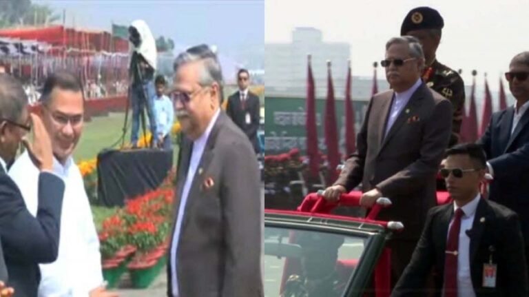 ১৮ বছর পর স্বাধীনতা দিবসে রাষ্ট্রীয় কুচকাওয়াজ, অংশ নিলেন রাষ্ট্রপতি ও প্রধানমন্ত্রী