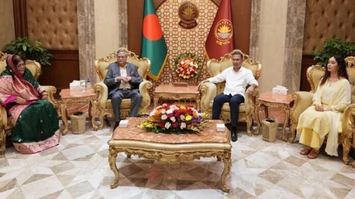 স্বাধীনতা দিবসে রাষ্ট্রপতি-প্রধানমন্ত্রীর সৌজন্য সাক্ষাৎ