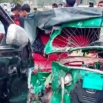 শ্রীমঙ্গলে মাইক্রোবাস-অটোরিকশার সংঘর্ষে নিহত ৩