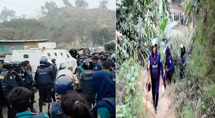 জঙ্গল সলিমপুরে যৌথ বাহিনীর বিশাল অভিযান: ৩ হেলিকপ্টার ও ৩ হাজার সদস্যের অভিযানে আটক ১২