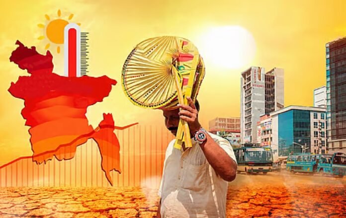 এপ্রিলে দেশজুড়ে একাধিক তীব্র তাপপ্রবাহের শঙ্কা
