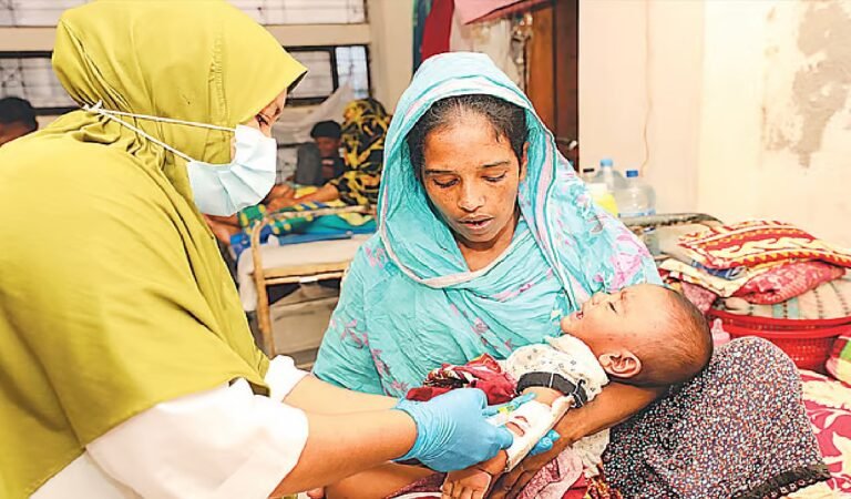 আগামীকাল থেকে ১৮ জেলার ৩০ উপজেলায় হামের টিকাদান শুরু