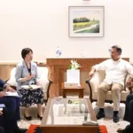 প্রধানমন্ত্রীর সাথে এআইআইবি প্রতিনিধি দলের সাক্ষাৎ