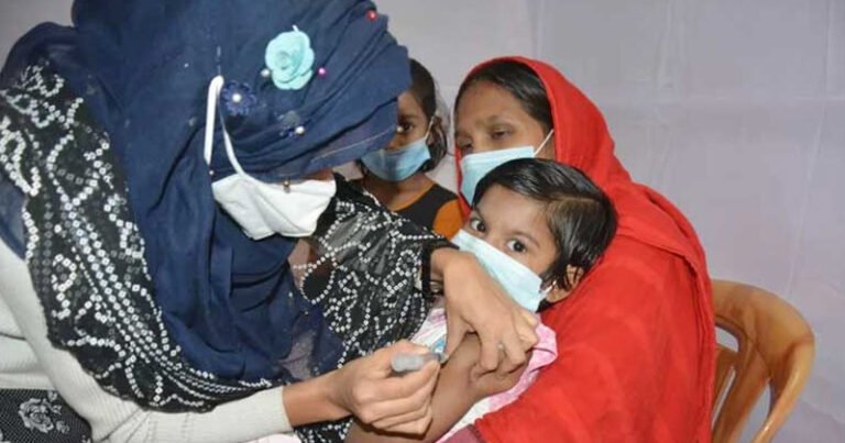 ১৮ জেলার ৩০ উপজেলায় হামের বিশেষ টিকাদান কর্মসূচি শুরু