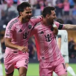 নিজ নামে স্ট্যান্ডের সামনে গোল করে নতুন স্টেডিয়ামের উদ্বোধন স্মরণীয় করলেন মেসি