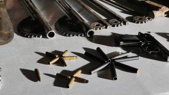 রাঙামাটির বাঘাইছড়িতে বিজিবির অভিযানে অস্ত্র ও গোলাবারুদ উদ্ধার