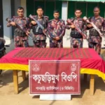 পানছড়িতে বিজিবির অভিযানে ১,৪০০ রাউন্ড গোলাবারুদ জব্দ