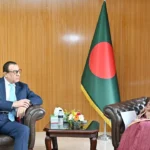 পররাষ্ট্র প্রতিমন্ত্রীর সঙ্গে ফিলিস্তিনের রাষ্ট্রদূতের সাক্ষাৎ