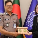 আইজিপির সঙ্গে জার্মান দূতাবাসের ডেপুটি হেড অব মিশনের সাক্ষাৎ