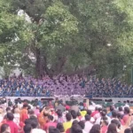 রমনার বটমূলে চলছে বর্ষবরণে ছায়ানটের বর্ণিল আয়োজন