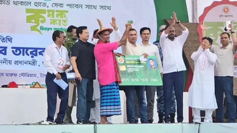 ‘কৃষক কার্ড’ কর্মসূচির উদ্বোধন করলেন প্রধানমন্ত্রী