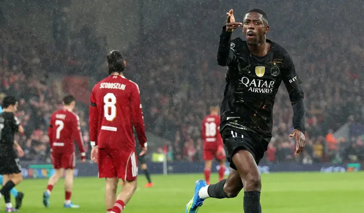 দাপুটে জয়ে সেমিফাইনালে পিএসজি, লিভারপুলের বিদায়