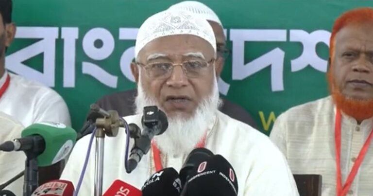 জনগণের রায় নিয়ে প্রতারণা করেছে বিএনপি: জামায়াত আমির