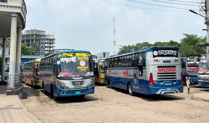 কুষ্টিয়ায় পরিবহন শ্রমিকদের কর্মবিরতি প্রত্যাহার