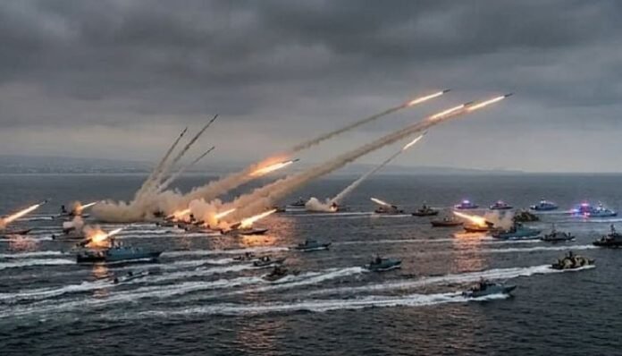 ফের যুদ্ধের সঙ্কেত! মার্কিন রণতরীতে ইরানের হামলায় চাঞ্চল্য