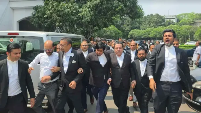 ভার্চুয়াল কোর্ট প্রত্যাহার না হলে কঠোর আন্দোলনের হুঁশিয়ারি