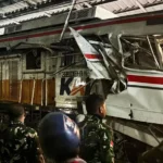 ইন্দোনেশিয়ায় দুই ট্রেনের সংঘর্ষে নিহত ৪