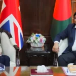 প্রধানমন্ত্রীর প্রতিরক্ষা উপদেষ্টার সঙ্গে ব্রিটিশ হাইকমিশনারের সৌজন্য সাক্ষাৎ