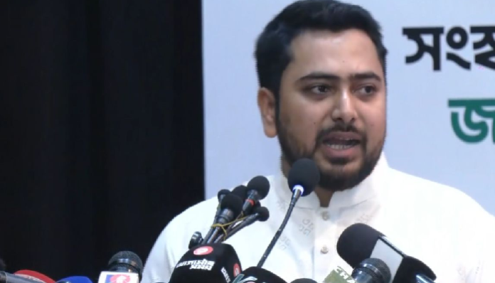 সংসদের প্রথম অধিবেশন ব্যর্থ হয়েছে: নাহিদ ইসলাম