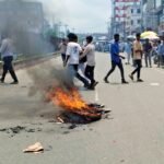 নোয়াখালীতে ছাত্রদলের পদবঞ্চিতদের বিক্ষোভ, সড়কে অগ্নিসংযোগ