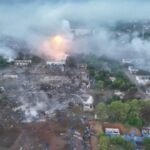 চীনে আতশবাজি কারখানায় ভয়াবহ বিস্ফোরণে নিহত ২১