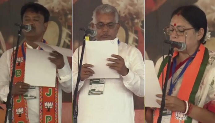 পশ্চিমবঙ্গের প্রথম বিজেপি মন্ত্রিসভায় যারা থাকছেন