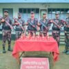 শেরপুর-ময়মনসিংহ সীমান্তে ৩৯৩ বোতল ভারতীয় মদ জব্দ