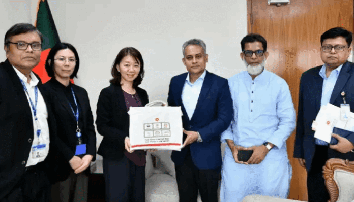 জাইকা প্রতিনিধিদলের সাথে সড়কমন্ত্রীর বৈঠক