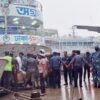 ঝড়ের মধ্যে ঘাটে ভিড়তে গিয়ে দুই লঞ্চ সংঘর্ষ, আহত ১০