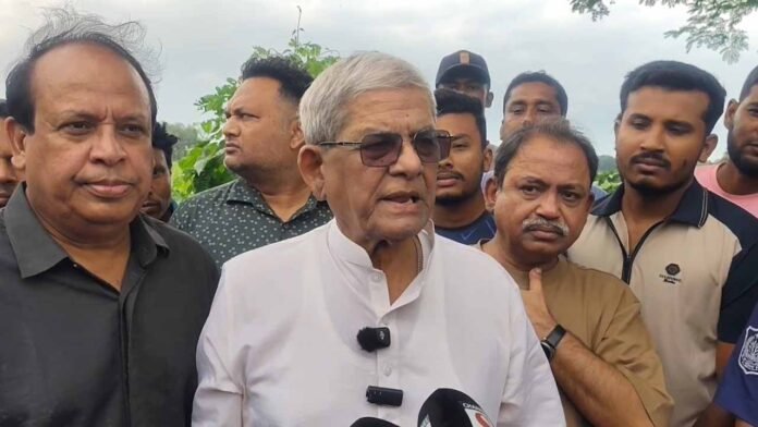 কৃষিজমি নষ্ট করে কোনো স্থাপনা নয় : মির্জা ফখরুল