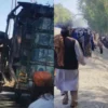 পাকিস্তান থেকে ফেরার পথে ট্রাক উল্টে ২২ আফগান নিহত