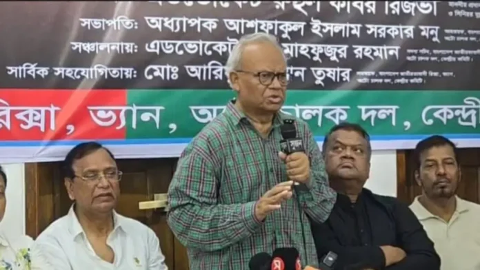 সরকারের বিরুদ্ধে এখনও চক্রান্তের জাল বিস্তারের চেষ্টা চলছে : রিজভী