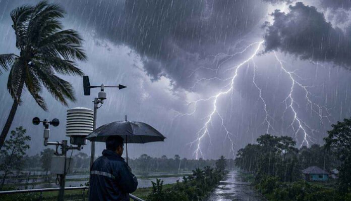 ঢাকাসহ দেশের ৮ জেলায় বজ্রবৃষ্টির আভাস