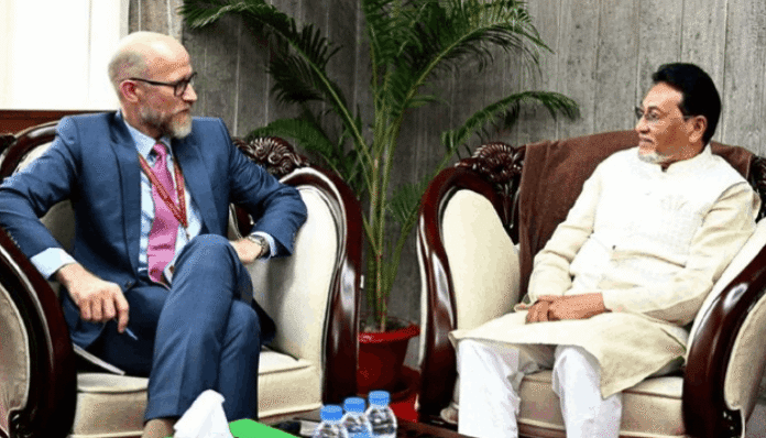 TDS_0806202617 চিফ হুইপের সাথে মার্কিন দূতাবাসের রাজনৈতিক কর্মকর্তার সৌজন্য সাক্ষাৎ