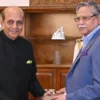 রাষ্ট্রপতির কাছে ভারতের নবনিযুক্ত হাইকমিশনারের পরিচয়পত্র পেশ