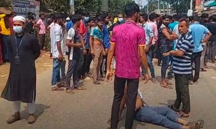 গাজীপুরে ফের পুলিশ-শ্রমিক সংঘর্ষ, আহত ১২