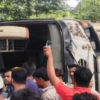 চট্টগ্রামের লোহাগাড়ায় নিয়ন্ত্রণ হারিয়ে বাস উল্টে আহত ১০